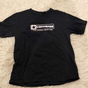 Black converse t-shirt